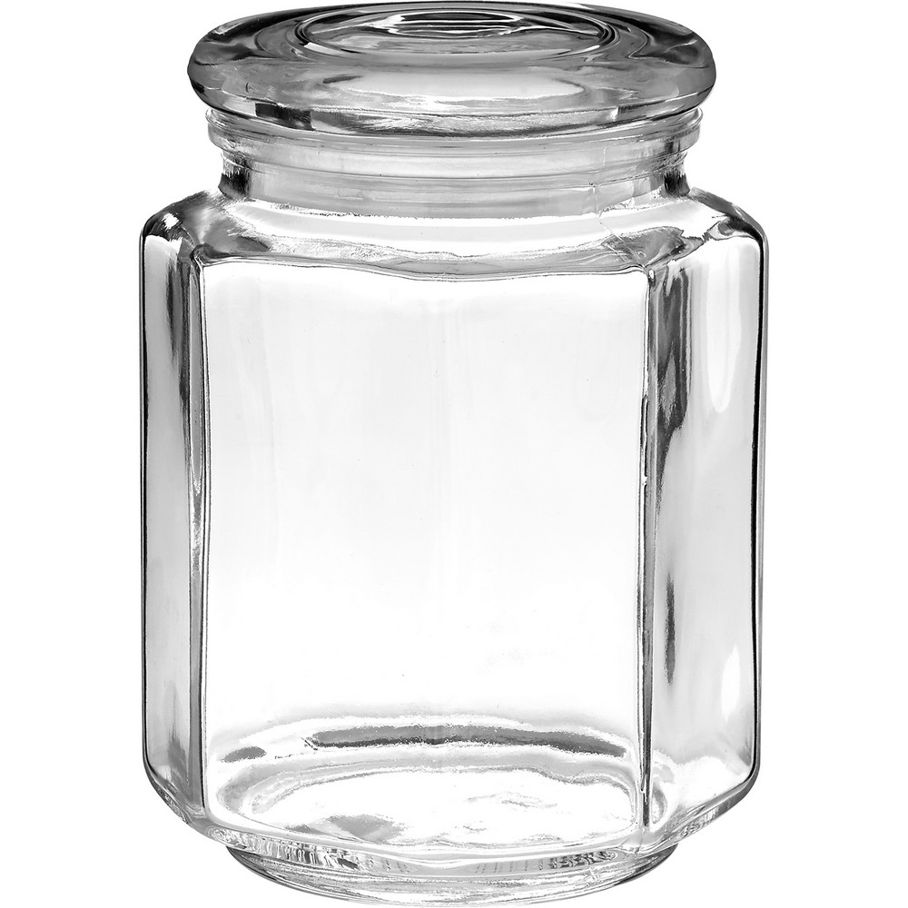 Premier 8角玻璃密封罐(780ml)