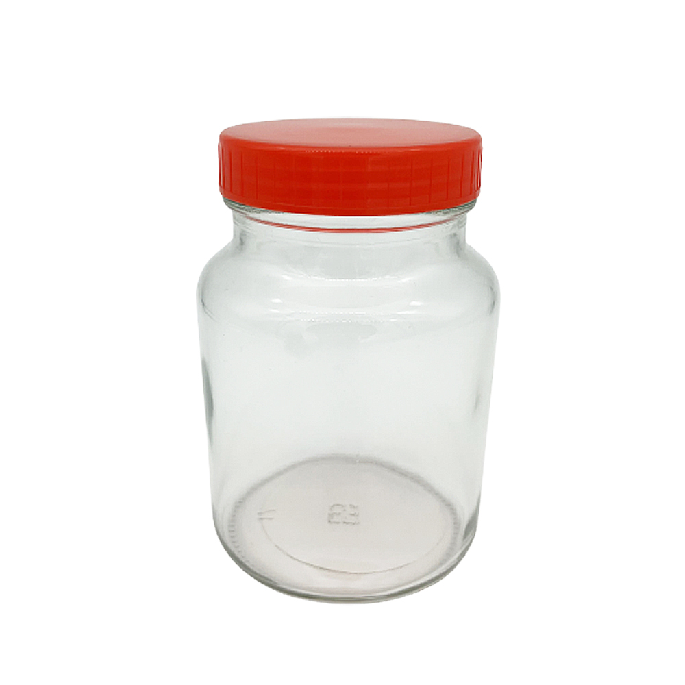 6號旋蓋玻璃密封罐/儲物罐/醬菜瓶-1斤瓶 (6入組)