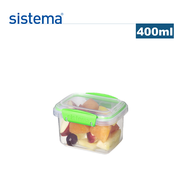 【sistema】紐西蘭進口fresh系列保鮮盒-400ml