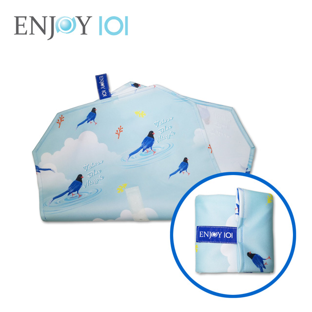 《ENJOY101》環保食物袋-包布-台灣系列-藍鵲