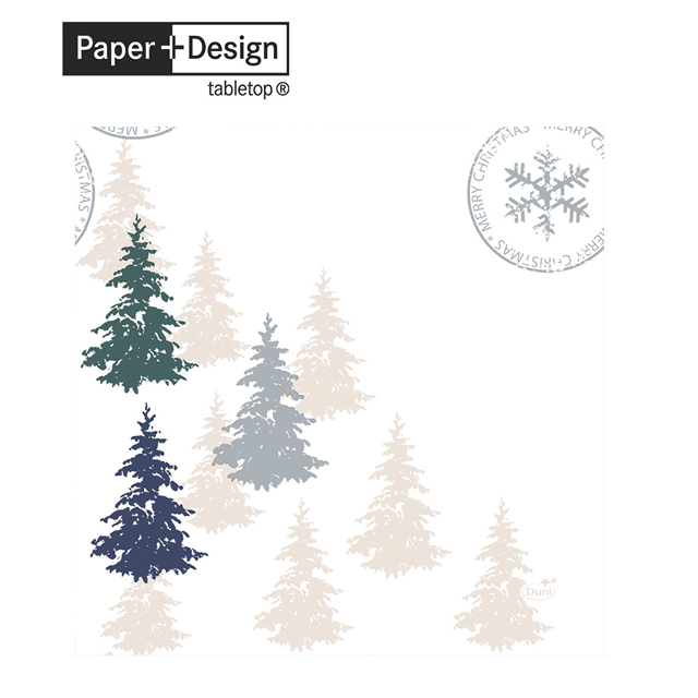 【 Paper+Design】德國餐巾紙 - Postcard trees