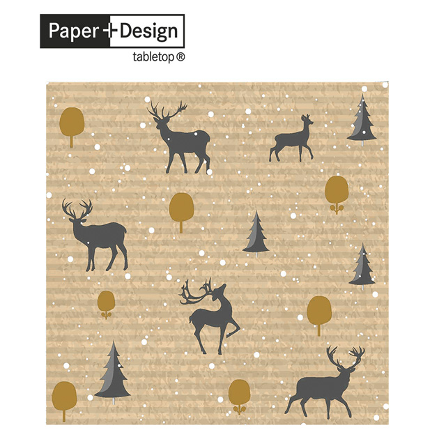 【 Paper+Design】德國餐巾紙 -鹿林
