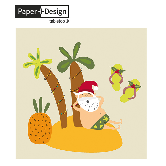 【 Paper+Design】德國餐巾紙 - Santa and Sun