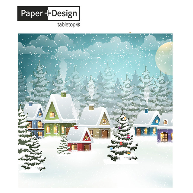 【 Paper+Design】德國餐巾紙 - 雪村