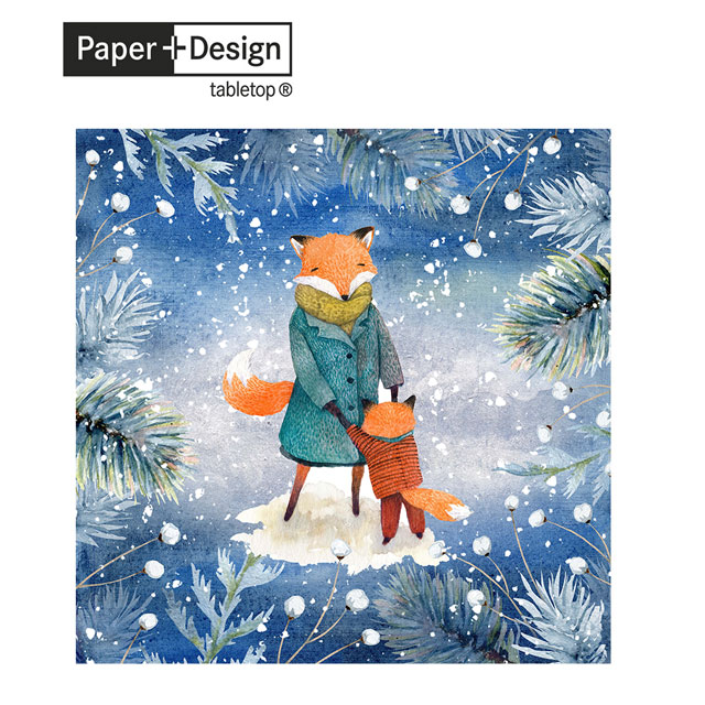 【Paper+Design】德國餐巾紙 - 狐狸跳舞