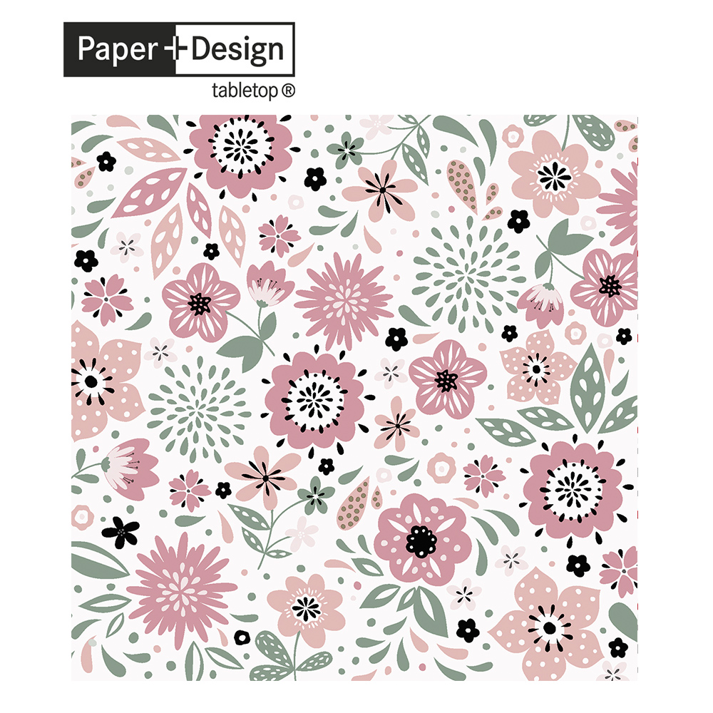 【Paper+Design】德國餐巾紙 - 現代花卉