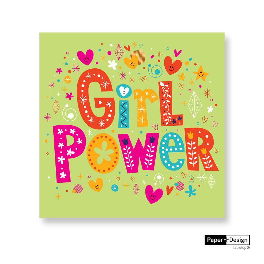 【Paper+Design】德國餐巾紙 - Girl Power
