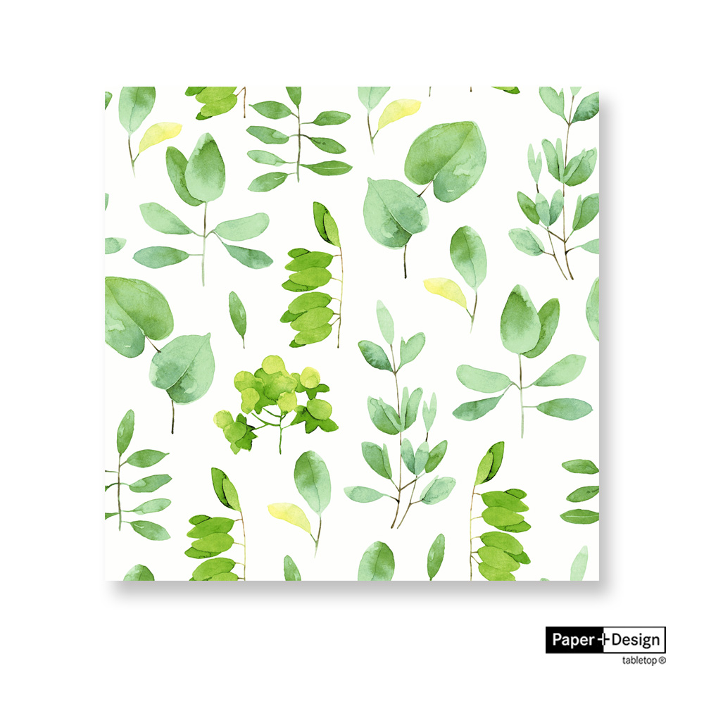 【Paper+Design】德國餐巾紙 - Fresh leaves