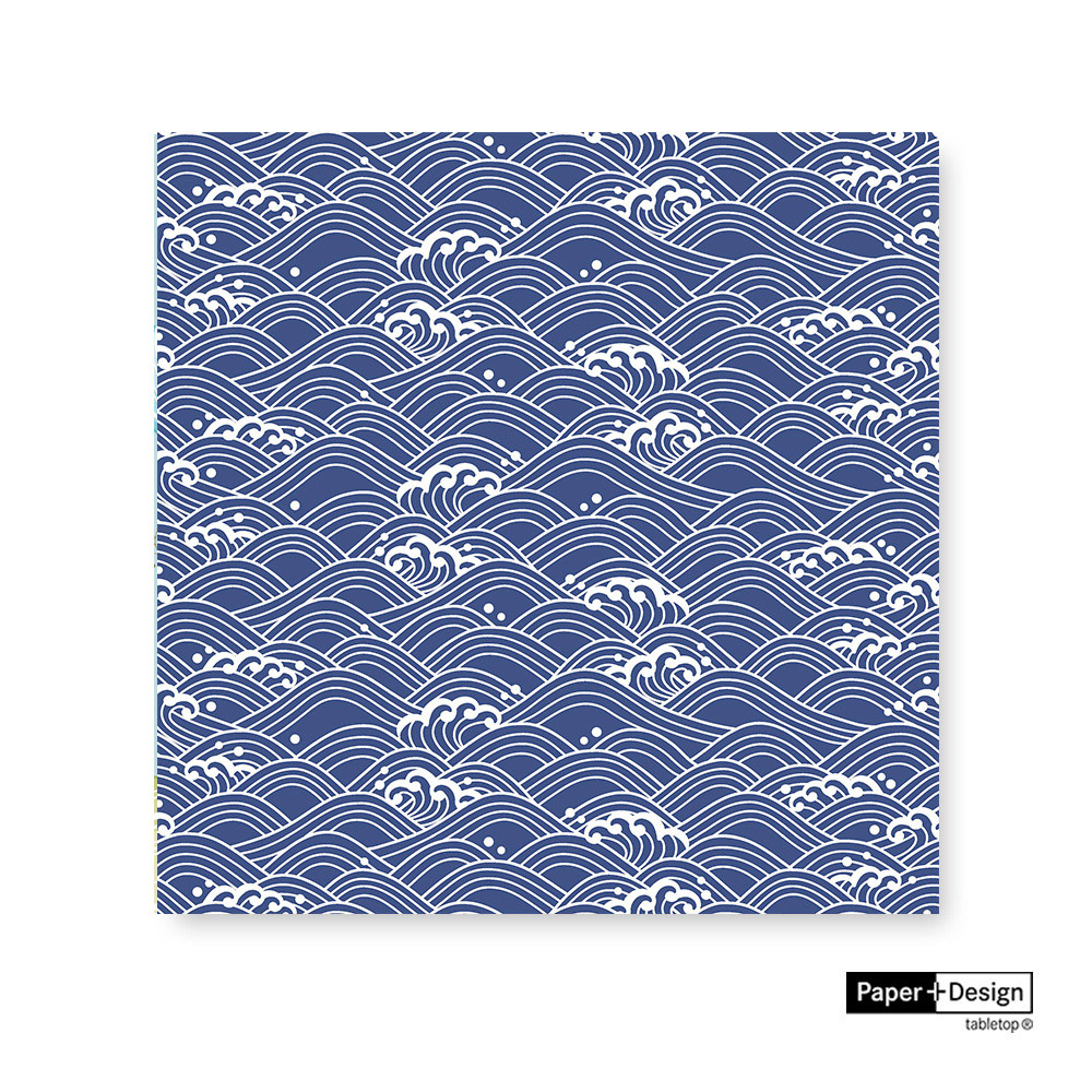 【 Paper+Design】德國餐巾紙 -Monent waves