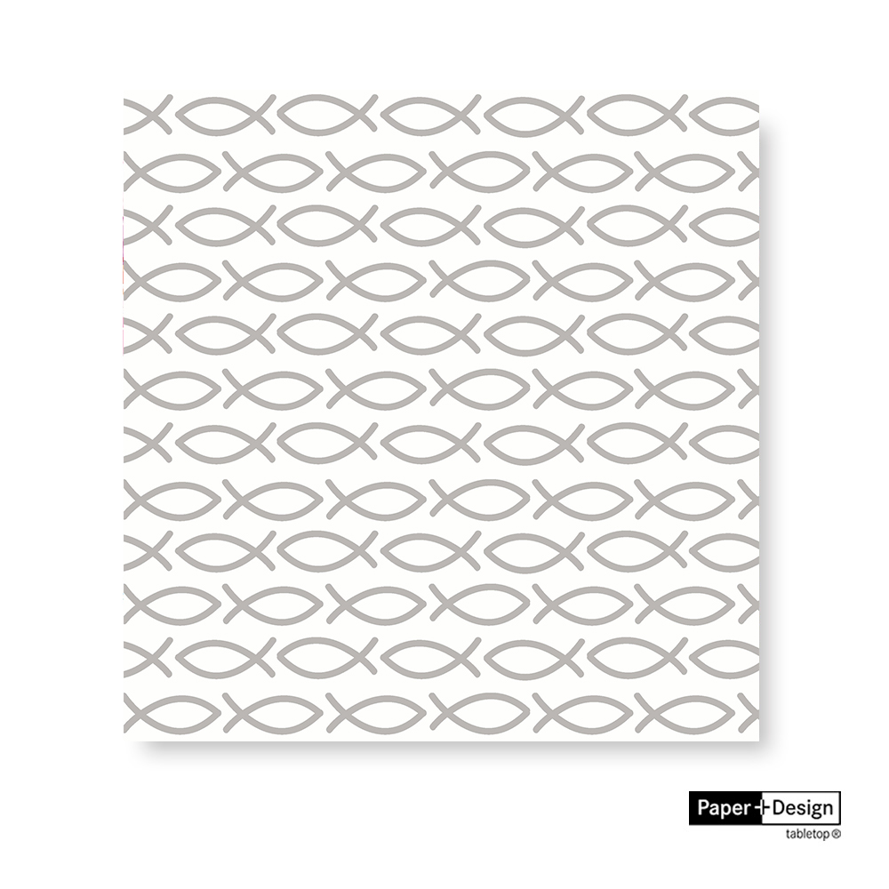 【 Paper+Design】德國餐巾紙 - Religious Grey