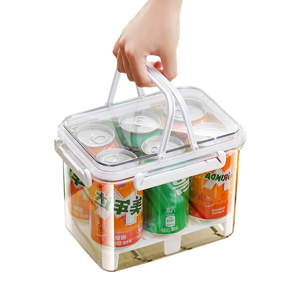 日本Marbrasse戶外野餐手提保鮮盒1800ml