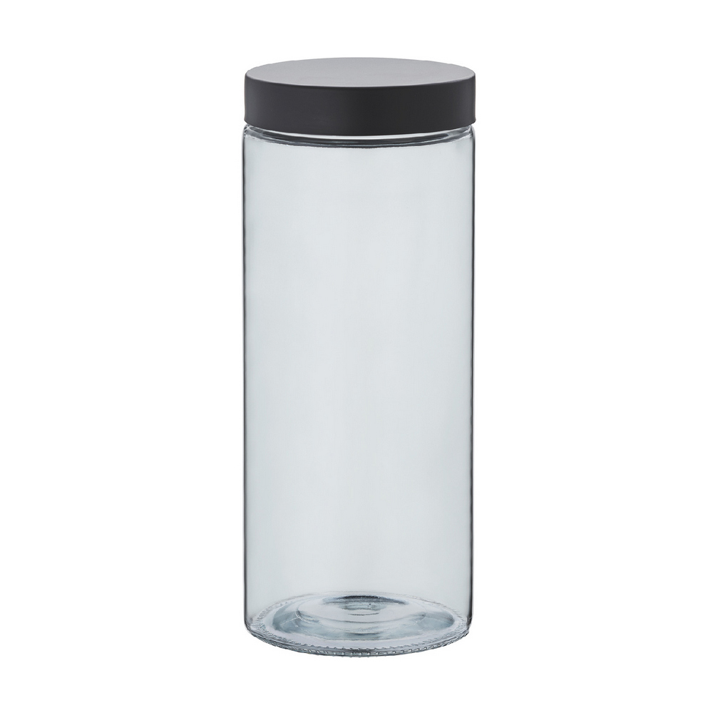 KELA Bera旋蓋玻璃密封罐(黑蓋2.2L)