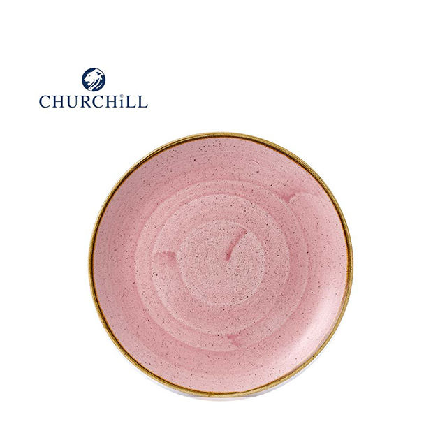 英國CHURCHiLL-STONECAST點藏系列-圓形26cm餐盤-粉紅