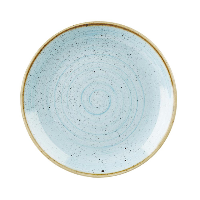 英國CHURCHiLL-STONECAST點藏系列蛋青色-圓形28cm主餐盤
