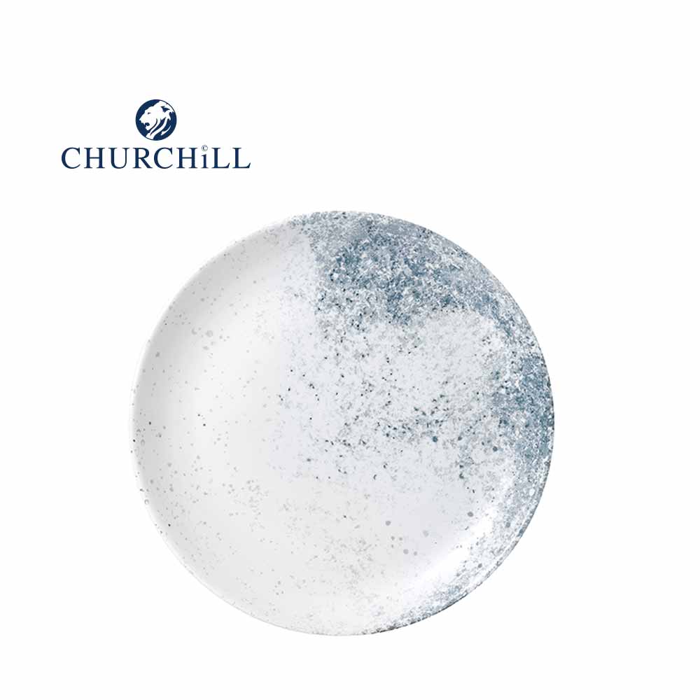 英國CHURCHiLL-Studio Prints Haze霧面潑墨-圓形28cm餐盤