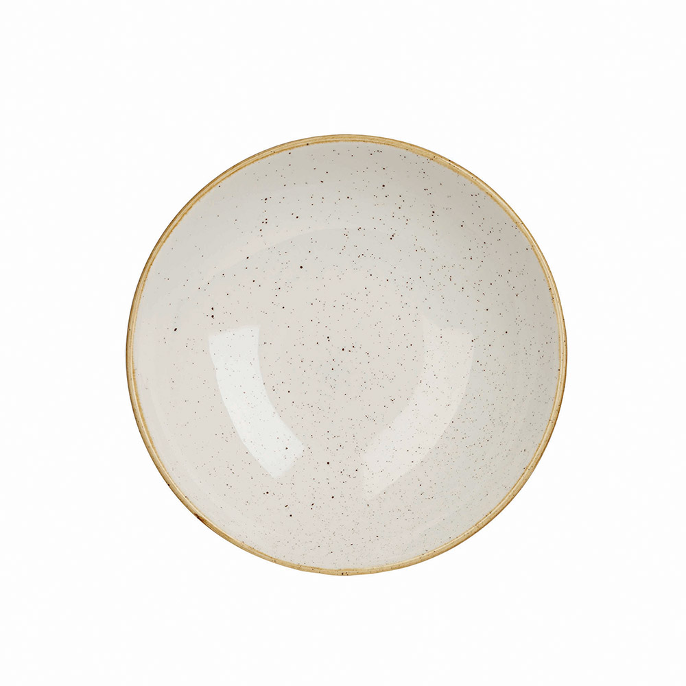 英國CHURCHiLL-STONECAST點藏系列米白色-圓形18cm西式餐碗