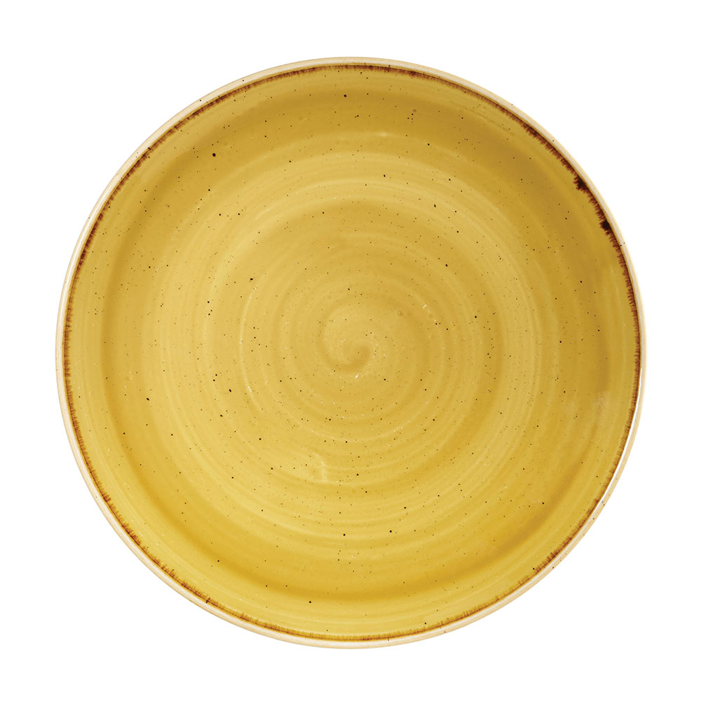 英國CHURCHiLL-STONECAST點藏系列芥末黃-圓形26cm餐盤