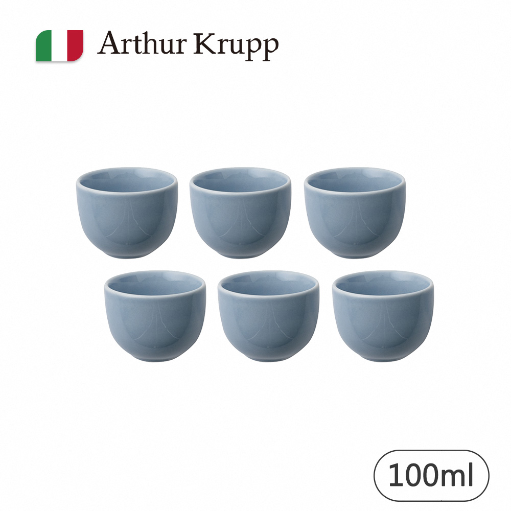 【Arthur Krupp】MANDALA 咖啡杯 100ml 6入 (藍)