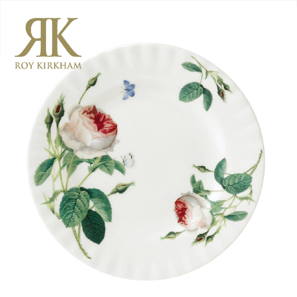 英國Roy Kirkham-玫瑰花園 (Palace Garden) 系列 27cm骨瓷主餐盤