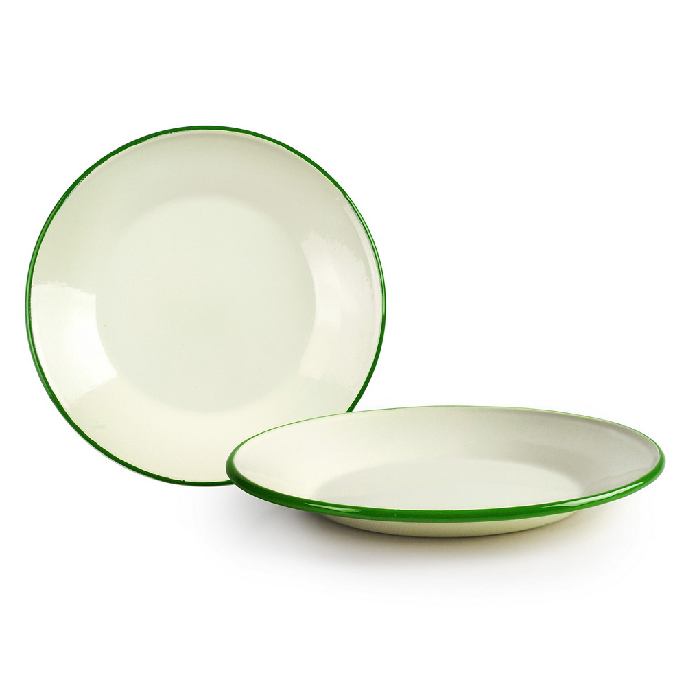 IBILI 琺瑯餐盤(米綠22cm)