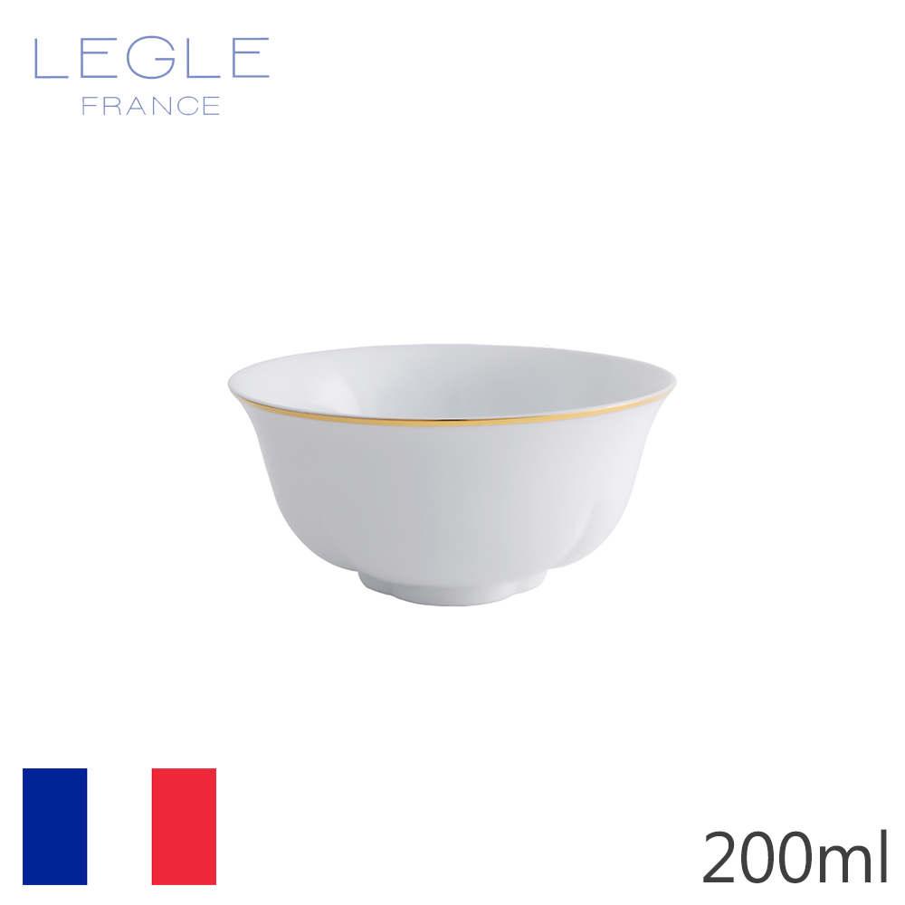 【LEGLE】法國如意飯碗-10.5cm-金邊
