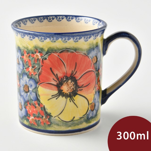 波蘭陶 古典花園系列 濃縮咖啡杯 300ml 波蘭手工製