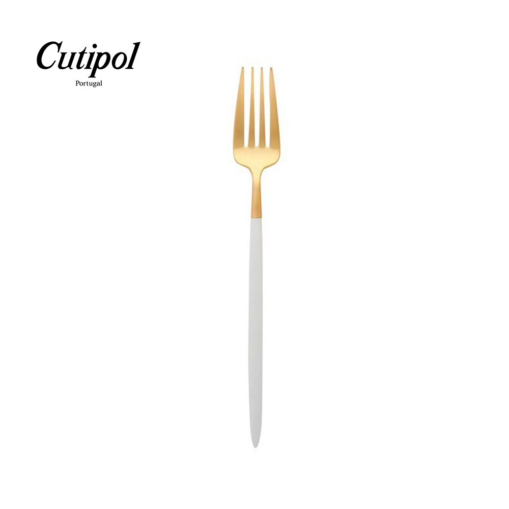 葡萄牙Cutipol-GOA系列-白金霧面不銹鋼-18.5cm點心叉