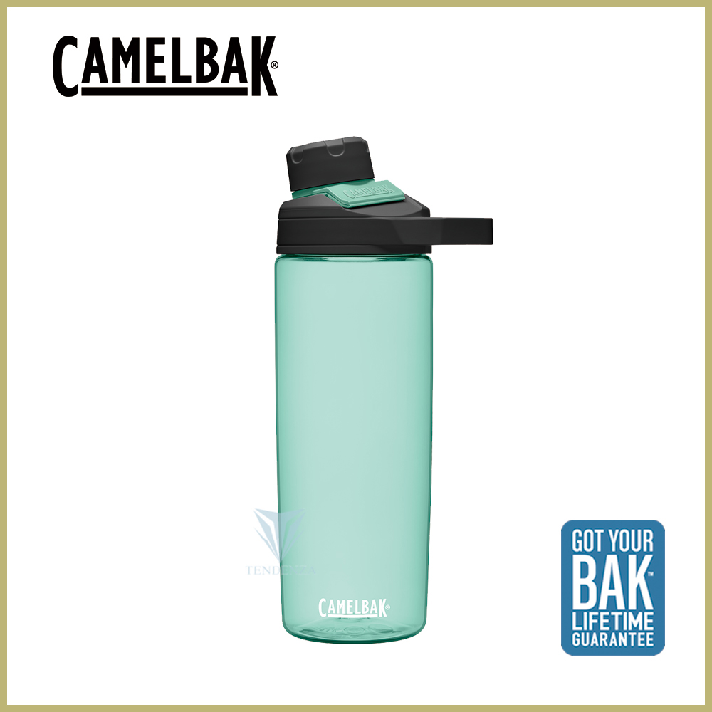 CamelBak 600ml Chute Mag戶外運動水瓶 海藍綠