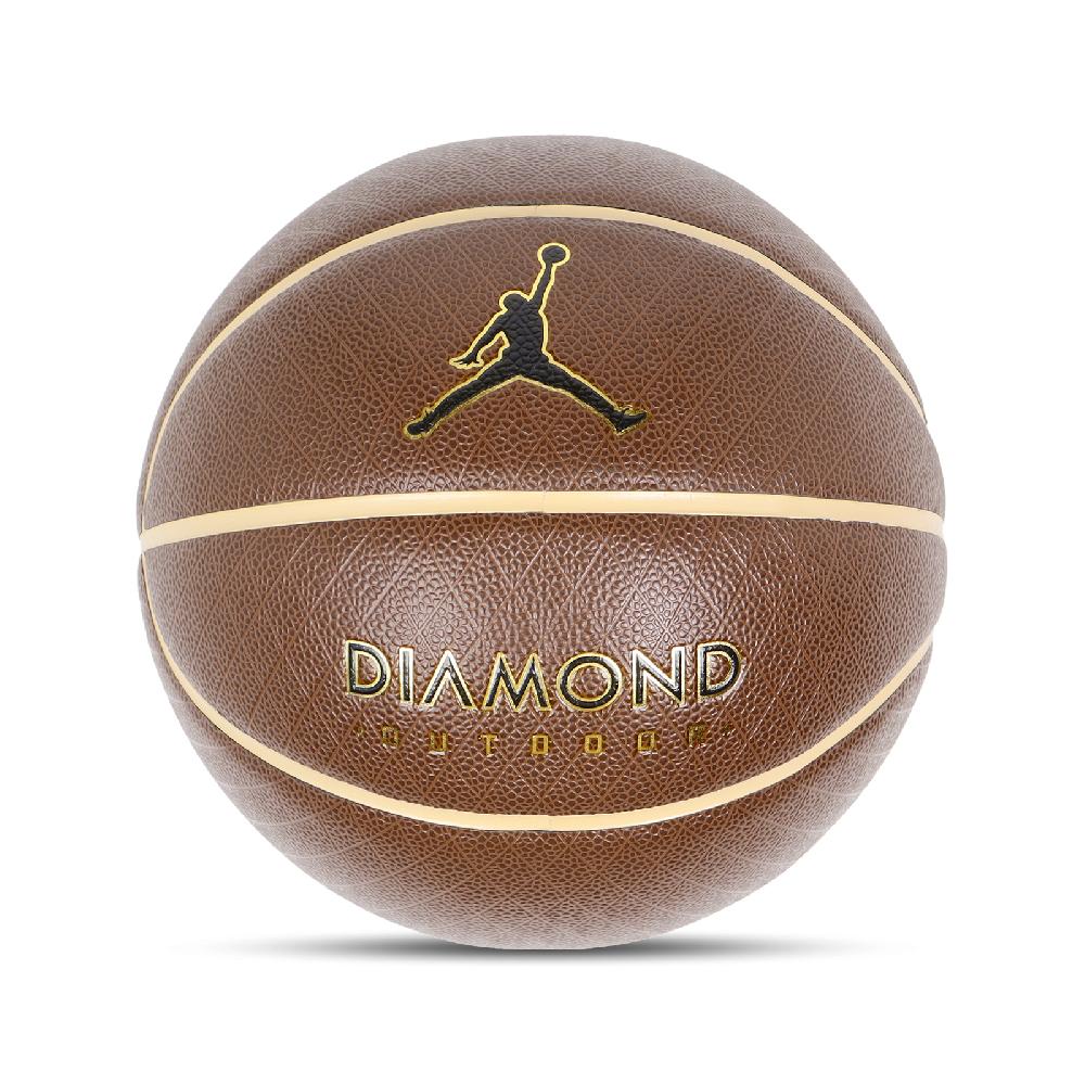 籃球 Jordan Diamond Outdoor 8P 標準7號球 室外 咖啡 J100825221-807