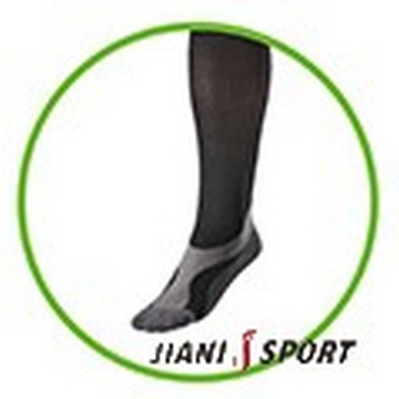[JIANI SPORT協會指定COOLMAX MST檢驗款專業慢跑襪/JS03/黑色/登山/慢跑/超馬/自行車/三鐵/球類運動