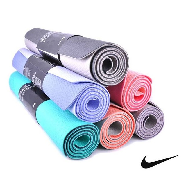 Nike YOGA 體操健身訓練 瑜珈墊 瑜珈毯3mm (1入) 附攜帶包