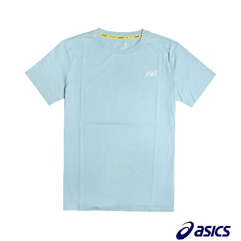 Asics T恤 JSY Tokyo SS T 1 男款 亞瑟士 東京 富士山 塗鴉 圓領 棉質 藍 白 2191A226400
