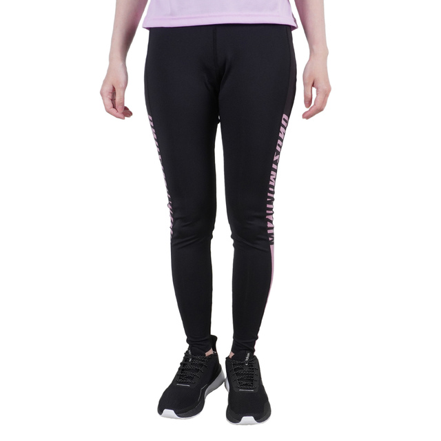 Mizuno Yoga [K2TB120896 女 緊身褲 長褲 瑜珈 訓練 運動 伸縮彈性 抗紫外線 黑