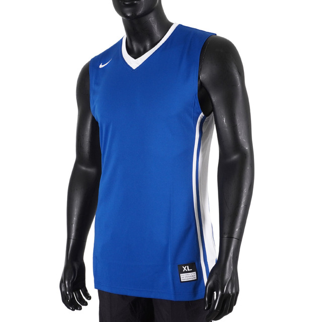 Nike National Varsity Stock [639395-494 男 籃球 背心 快乾 單面 球衣 藍