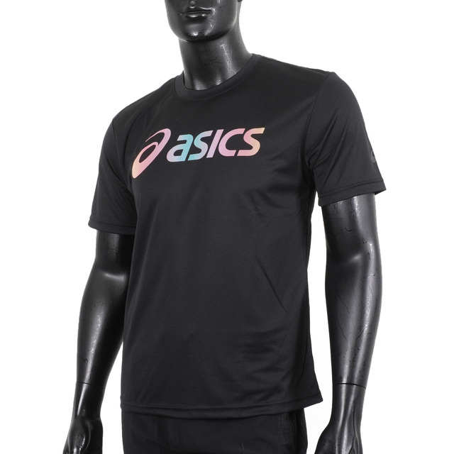 Asics [2033B666-001 T恤 短袖 吸濕快乾 透氣舒適 輕量柔軟 黑