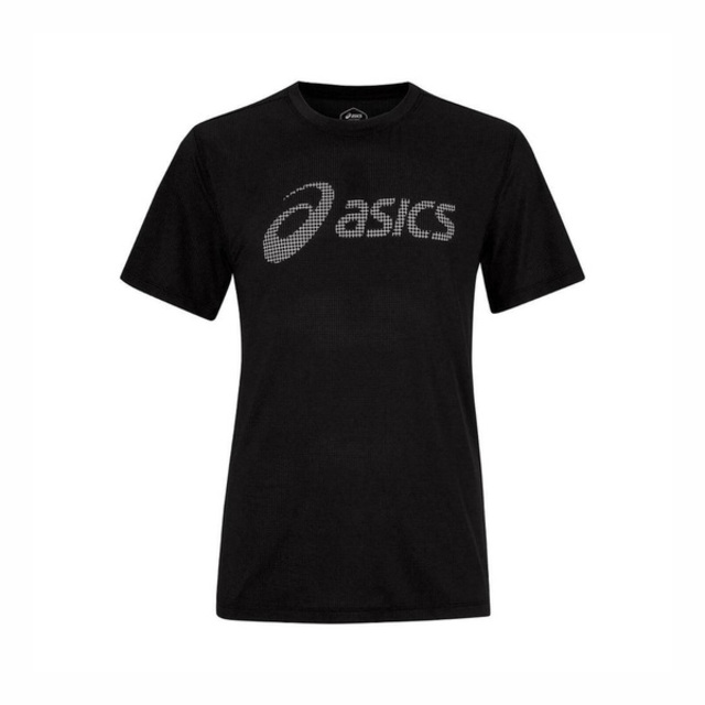 Asics [2031E051-002 男 短袖 上衣 T恤 運動 休閒 訓練 健身 吸濕 快乾 透氣 亞瑟士 黑