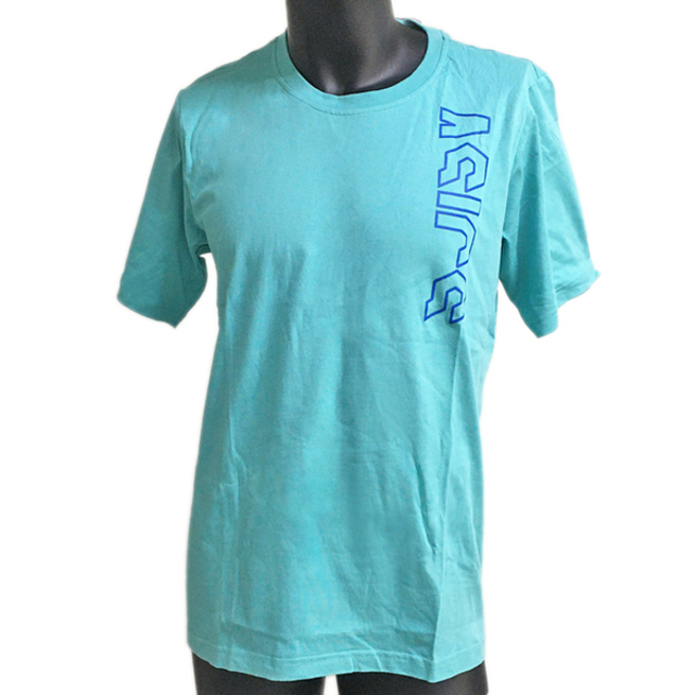 Asics T-Shirts [K11909-82 男女 短袖 T恤 運動 排汗 吸濕 快乾 柔軟 舒適 台灣製 水藍