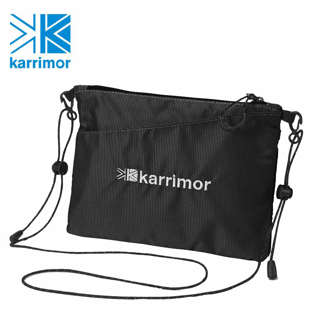 【Karrimor】日本版 原廠貨 中性 Dual sacoche 斜背包 登山/生活/旅行 黑