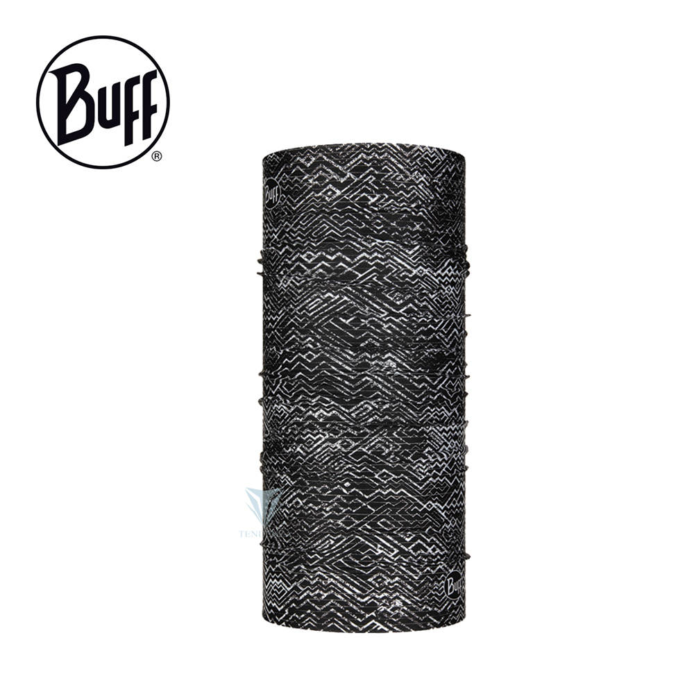 BUFF BF125052 Coolnet抗UV頭巾 - 黑白迷宮