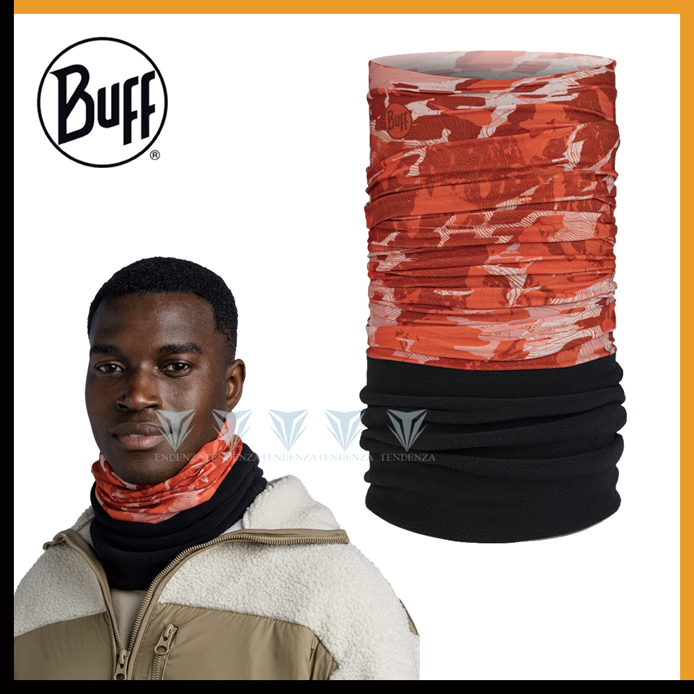 BUFF BF132556 Polar保暖頭巾 Plus-濃紅玉桂