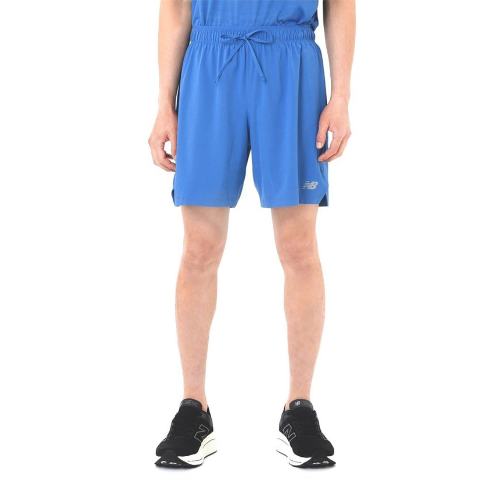 【New Balance】7吋RC短褲 短褲 男 藍色 MS41283BEU-F
