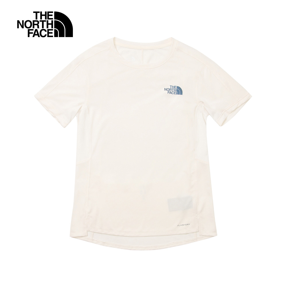 【The North Face】女 吸濕排汗休閒短袖T恤-NF0A83SUQLI