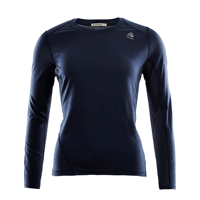 挪威[ACLIMA LW Sports Shirt W / 歐洲製女款美麗諾羊毛輕量長袖圓領運動衫/女排汗吸濕快乾
