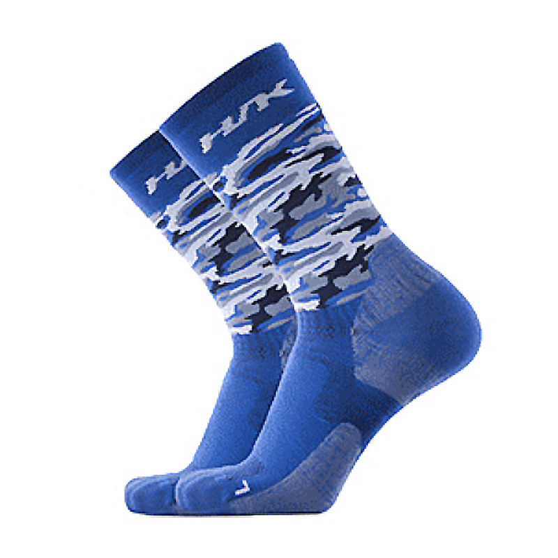 Xavagear 登山運動美麗諾羊毛襪 海軍藍迷彩