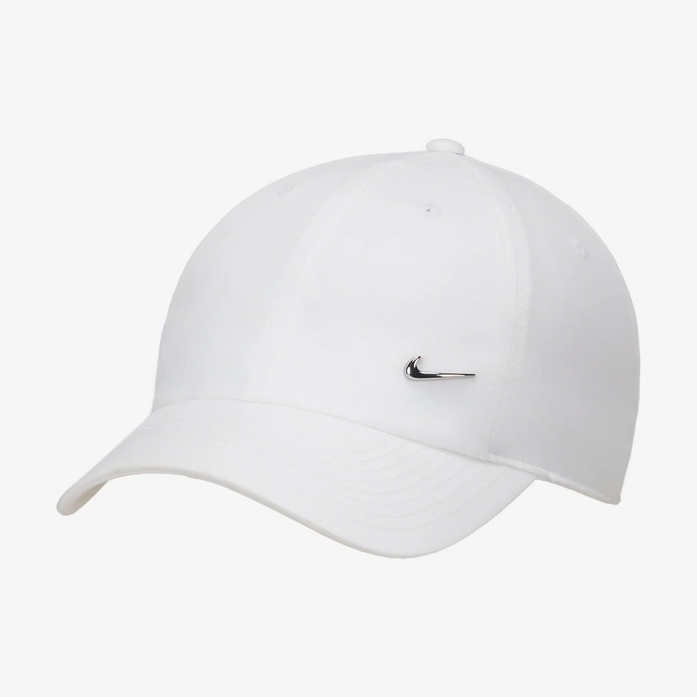 【NIKE】U NK DF CLUB CAP U CB MTSWSH L 中 休閒帽 白色-FB5372100