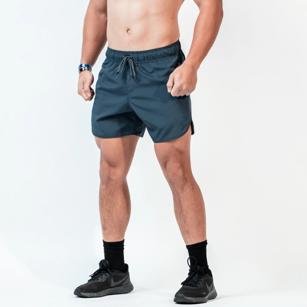 ROAR SPORT 健身運動男子跑步短褲 深藍