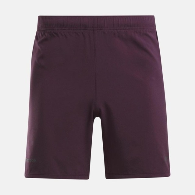 Reebok Speed Short 4.0 [100205365 男 短褲 修身版型 運動 舒適 酒紅
