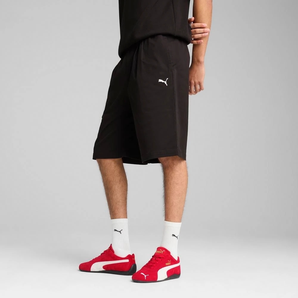【PUMA】流行系列ESS 11吋短褲(M) 短褲 男 黑色-62965901