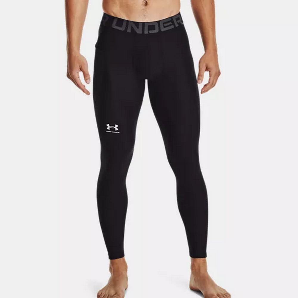 【UNDER ARMOUR】HG Armour長褲 男 運動褲 黑色-1361586-001