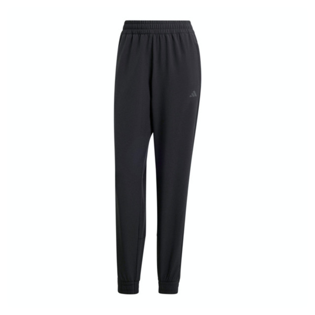 Adidas Pacer WVN Pant IK5471 女 長褲 運動 訓練 健身 中腰 吸濕排汗 拉鍊口袋 黑